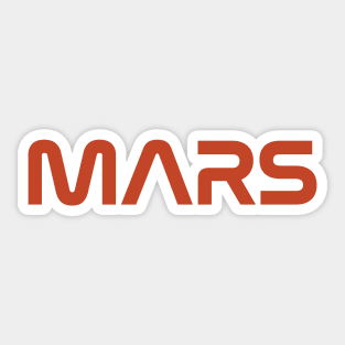 MARS Sticker